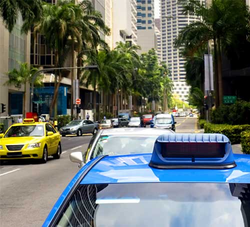 新加坡的出租车 - 新加坡旅游攻略